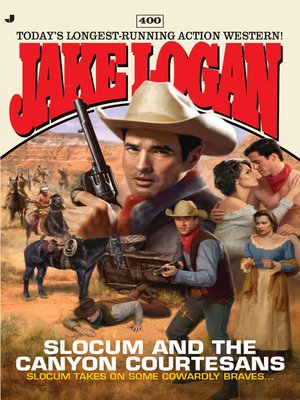 cover image of Slocum and the Canyon Courtesans